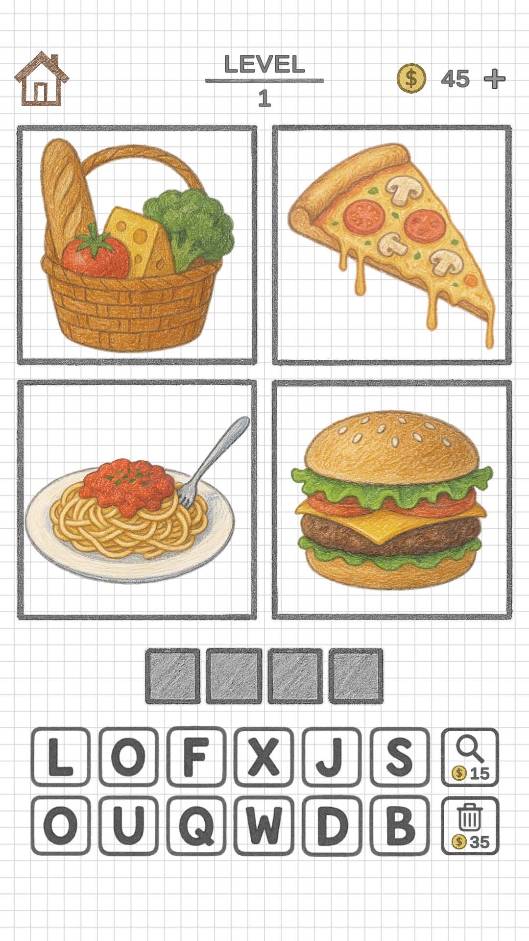 4 Drawings: Word screenshot 2