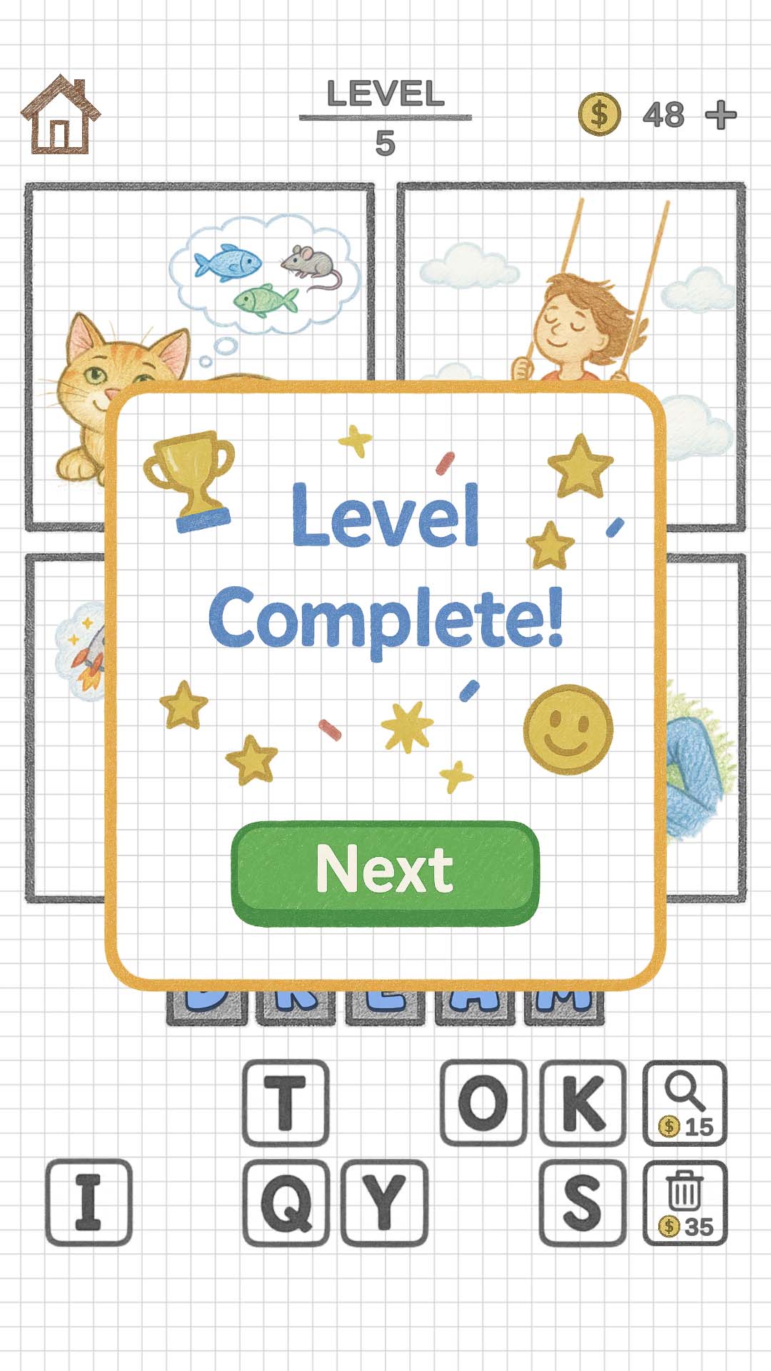4 Drawings: Word screenshot 3